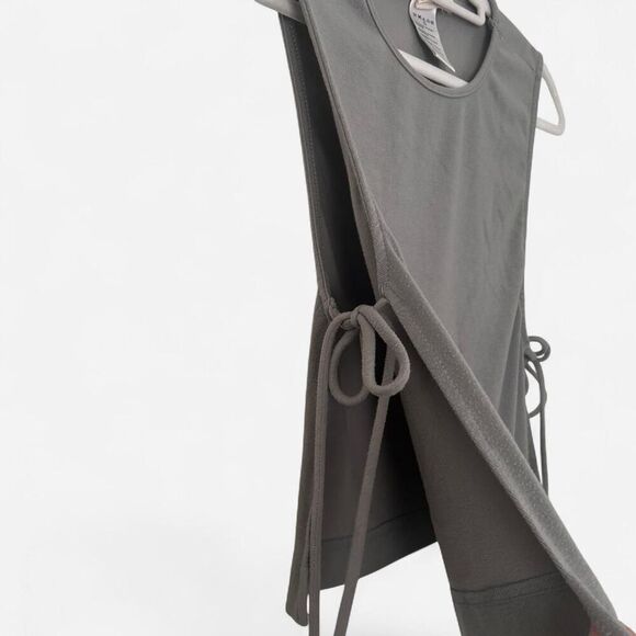 Free People Beach “Sinead” Side-Tie Muscle Tank – Coastal Cool Grey XS - Picture 5 of 7